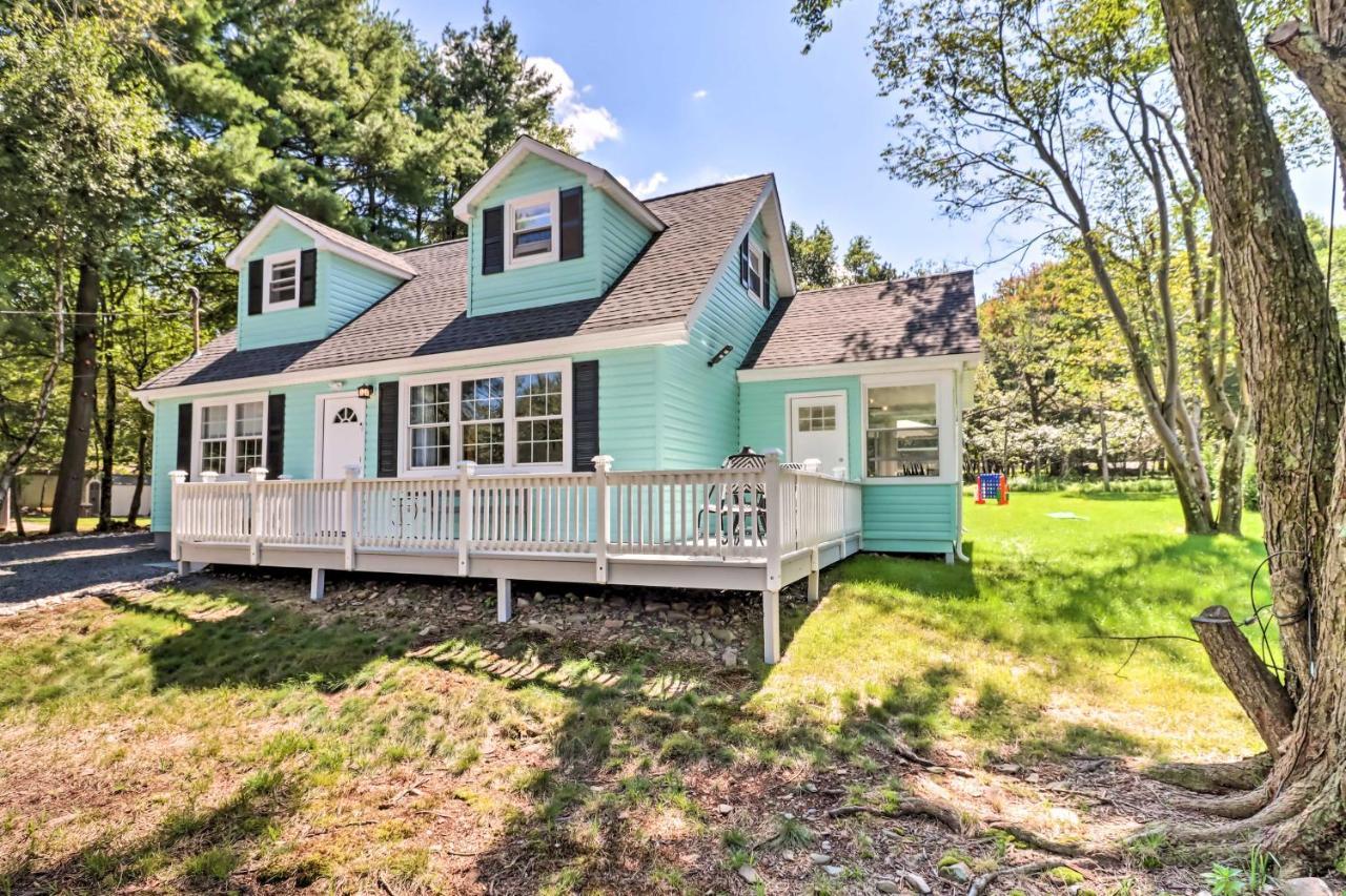 Pocono Mountain Escape With Game Room Walk To Lake! Albrightsville Экстерьер фото