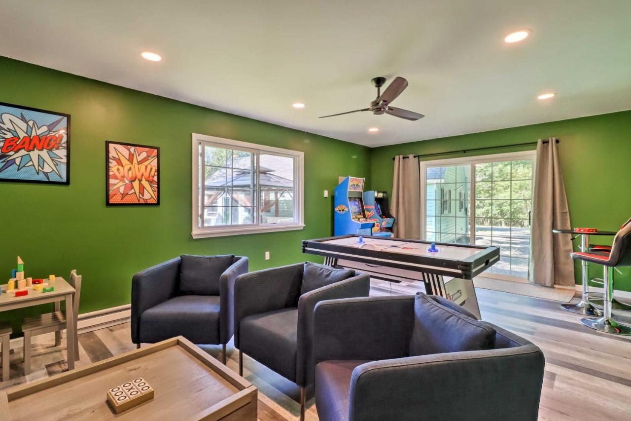 Pocono Mountain Escape With Game Room Walk To Lake! Albrightsville Экстерьер фото