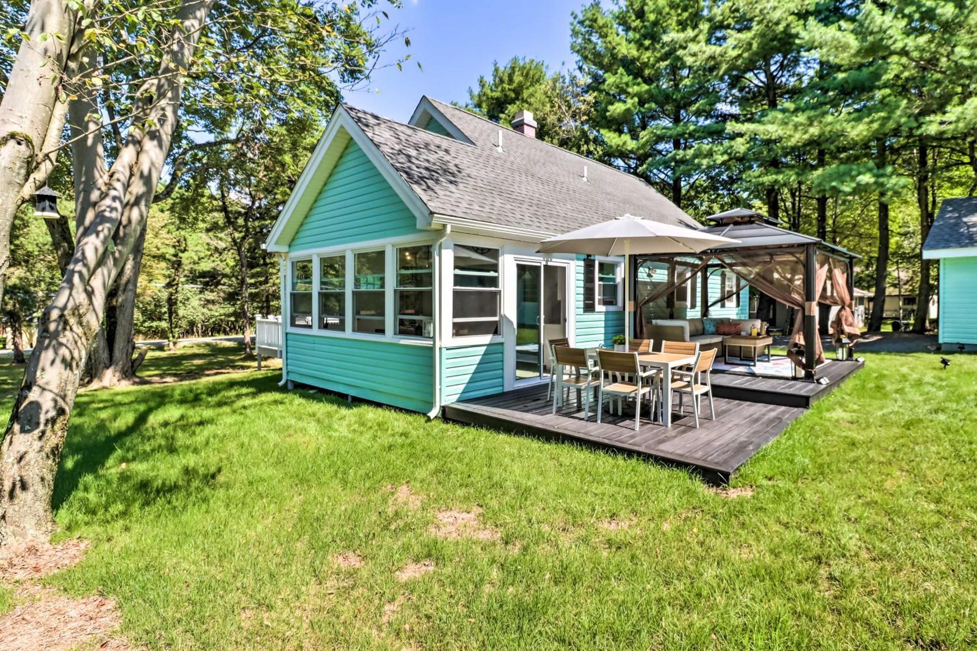 Pocono Mountain Escape With Game Room Walk To Lake! Albrightsville Экстерьер фото
