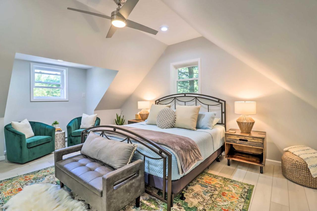 Pocono Mountain Escape With Game Room Walk To Lake! Albrightsville Экстерьер фото